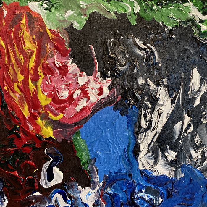 Abstract painted artwork for Psion by beareab